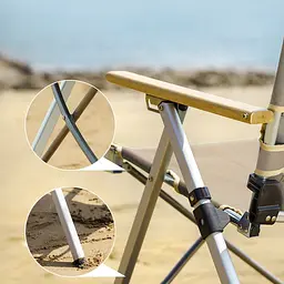 Крісло складане Naturehike NH17T003-Y бежевий - мініатюра 2