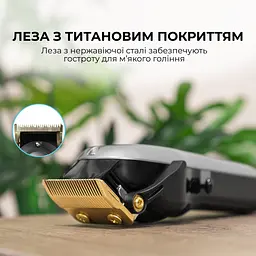 Машинка для стрижки CECOTEC PrecisionCare ProClipper Titanium Go - мініатюра 7