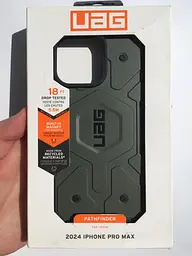 Оригінальний протиударний чохол для iPhone 16 Pro Max UAG Pathfinder MagSafe Olive 114469117272 - мініатюра 2