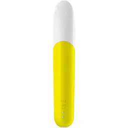 Мінівібратор з гнучким язичком Satisfyer Ultra Power Bullet 7 Yellow - мініатюра 5