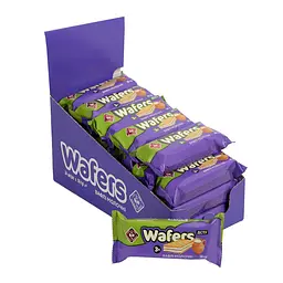 Вафлі Житомирські ласощі з начинкою Wafers молочні 24 шт * 50 г