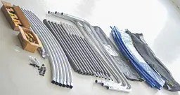 Батут SJ 4.5ft (140см) синій з зовнішньою сіткою - мініатюра 3