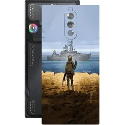 Защитная пленка StatusSKIN для ZTE Nubia Red Magic 8 Pro Plus Корпус Винил Корабль