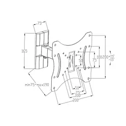 Кронштейн Vinga TM31-2251 - мініатюра 3