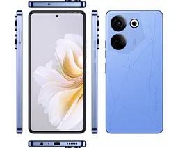 Смартфон Tecno Camon 20 Pro CK7n 8/256Gb NFC синій (4895180799815) - мініатюра 4