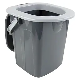 Біотуалет Bo-Camp Portable Toilet Square 20 Liters Grey (5502820) - мініатюра 9