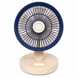 Портативний вентилятор SkeBerg JX-80 з LED-підсвічуванням • Настільний міні-вентилятор 5W для дому, офісу, поїздок і відпочинку - мініатюра 3