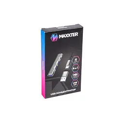 Концентратор Maxxter USB-C + USB-A to 1xUSB 3.0 + 2xUSB 2.0 + 1xUSB-C (HU3C-4P1CN-01) - мініатюра 5