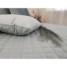 Подушка Руно декоративна 40х40 см (311.55_Dark Grey ромб) - мініатюра 4