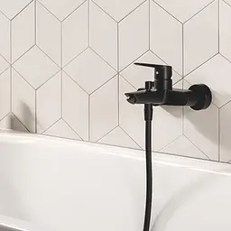 Змішувач для ванни Grohe QuickFix Start Black UA30330702, Чорний матовий - мініатюра 12