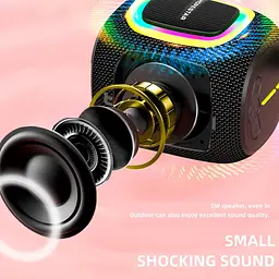Портативна акустика Hopestar P66 Black [124274] - мініатюра 5