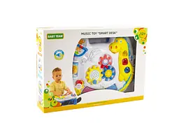 Столик розвиваючий музичний Baby Team, укр. мова (8638) - мініатюра 4