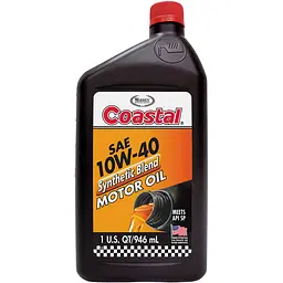 Моторна олива Coastal Synthetic blend 10W-40, 0,946л.