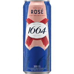 Пиво Kronenbourg 1664 Rose Edition пшеничне 4.5% 0.33 л з/б