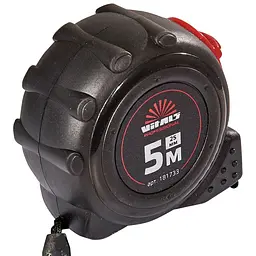 Рулетка Vitals Professional з нейлоновим покриттям 5 м х 25 мм (181733) - мініатюра 2
