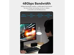 Кабель Vention HDMI to HDMI V2.1 15m Black (ALBBN) - мініатюра 5