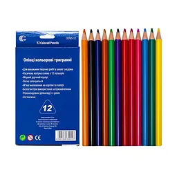 Олівці "JAMBO" COLOR-IT CR765-12 12 кольорів - мініатюра 2