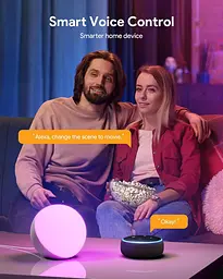 Розумний RGB світильник Hevri із регулюванням яскравості та підтримкою Alexa - мініатюра 5