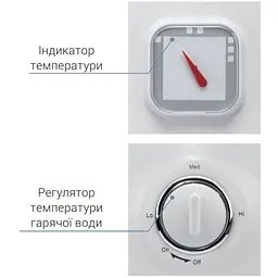 Водонагрівач електричний Thermo Alliance універсальний мокрий ТЕН 1.5 кВт 50 л D50VH15Q2 - мініатюра 2