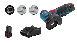 Шліфмашина кутова акумуляторна Professional GWS 12V-76 76мм 12В Bosch teh0025509 - мініатюра 3