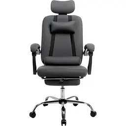 Офісне крісло GT Racer X-8003 Fabric Gray [132207]