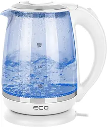 Електрочайник ECG RK 2020 White Glass - мініатюра 3