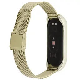 Ремінець до фітнес браслета BeCover Metal для Xiaomi Mi Smart Band 5 Gold (705148) - мініатюра 3