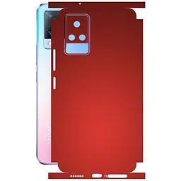 Захисна плівка StatusSKIN для Vivo V21 Корпус Вініл червона матова