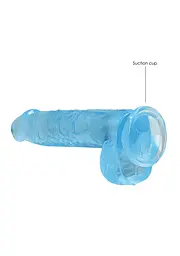 Реалістичний фалоімітатор з присоскою RealRock Dildo 6, 17 см - мініатюра 3