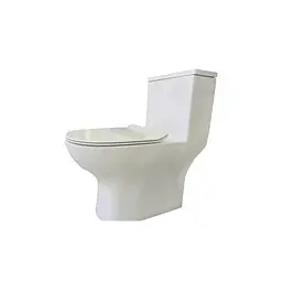 Сидіння для унітаза EUR TS-3575 дюропластове, Soft Close, метал.кріпл. - мініатюра 6