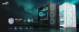 Корпус SAMA S50 без БЖ (S50-BKAGA4X1-GL) Black - мініатюра 10