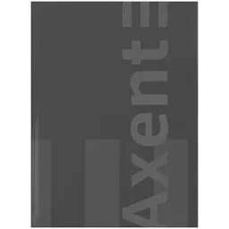 Книга записна Axent A4 One color, 96 аркушів клітинка, сірий (8426-4-A)