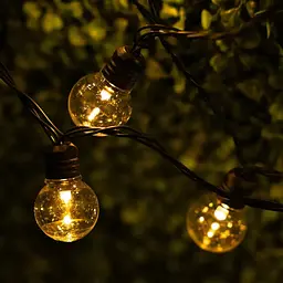 Зовнішня гірлянда Lumiled Nessa на 50 кульок 8 м від мережі - мініатюра 6