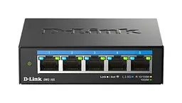 Комутатор DMS-105 5x2.5GE, Некерований D-Link teh0018229 - мініатюра 2