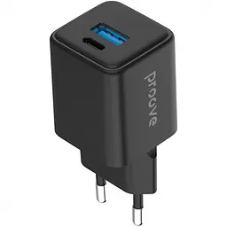 Зарядний пристрій Proove Pocket GaN 30W (Type-C + USB) black (WCPG30110001)