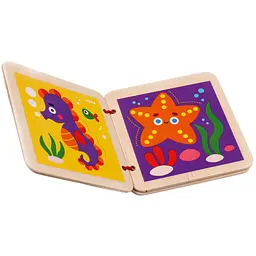 Дерев'яна книга Roter Kafer Морські тварини (RW3035) - мініатюра 2