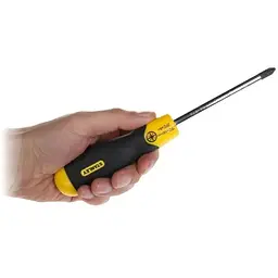 Викрутка хрестова Stanley Cushion Grip Pozidriv PZ2x100 мм (1-64-974) - мініатюра 3