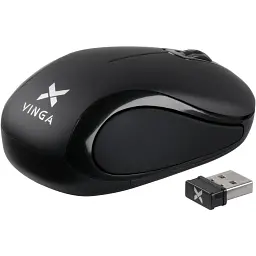Мишка Vinga MSW-907 black - мініатюра 2