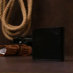 Чоловіче шкіряне портмоне SHVIGEL 11х9х1 см acs0022447 - мініатюра 7