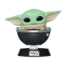 Фигурка для геймеров Funko Pop серии Мандалорец - Малыш Грогу в коляске (76551)