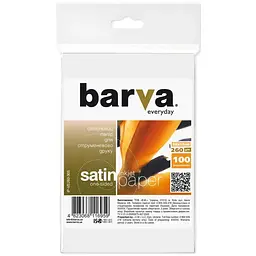 Фотопапір Barva 10x15, 260g/m2, Everyday, Satin, 100с (IP-VE260-305)