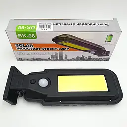 Ліхтар вуличний акумуляторний світильник 2200mA на сонячній батареї LED Solar Street Light BL BK98 COB - мініатюра 6