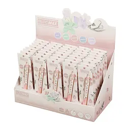 Ручка гелева Buromax автоматична BLOSSOM, 0.5 мм, ароматний грип, Троянда, сині чорнила, в блістері (BM.8368-43) - мініатюра 3