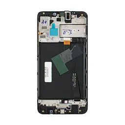 Дисплей для смартфона (телефону) Samsung Galaxy A10 (2019), SM-A105, black (у зборі з тачскріном)(з рамкою)(Service Original)