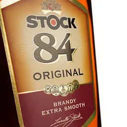 Бренді Stock 84 Riserva 38% 1 л - мініатюра 3