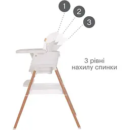 Стільчик для годування Tutti Bambini Nova 7 в 1 бежевий (611010/7508) - мініатюра 6