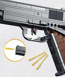 Конструктор M1911 Браунінг Самозарядний Пістолет 333 Деталей - мініатюра 5