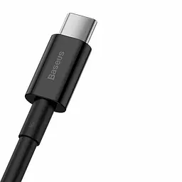 Кабель Baseus Superior Series Fast Charging USB to USB-C 66W 1m (CATYS-01) Black [67658] - мініатюра 3
