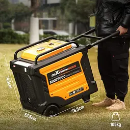Генератор інверторний MaXpeedingRods 8.0 кВт Електричний старт/Дистанційний старт/ATS/Ручний стартер MXR9000 - мініатюра 5