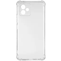 TPU чохол GETMAN Ease logo посилені кути Full Camera для Motorola Moto G14 Безбарвний (прозорий) - мініатюра 4